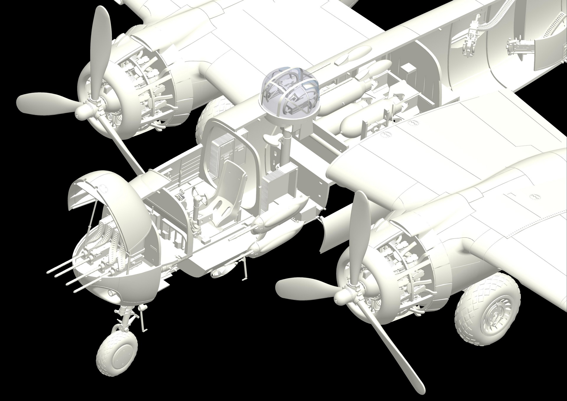 B-25H Mitchell Gunship